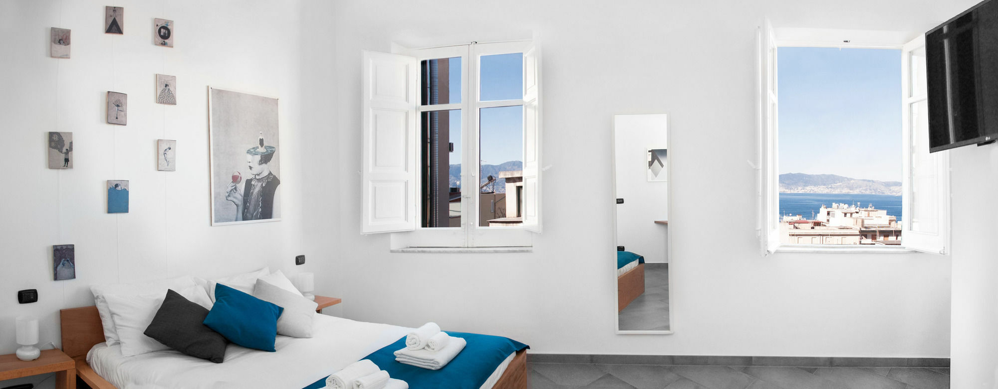 B&B Fuori Squadro - In Centro Con Terrazza Relax Vista Mare Reggio Calabria Exterior photo